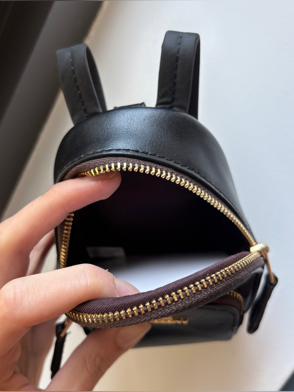 COACH Mini Court Backpack Bag Charm - Picture 8 of 8